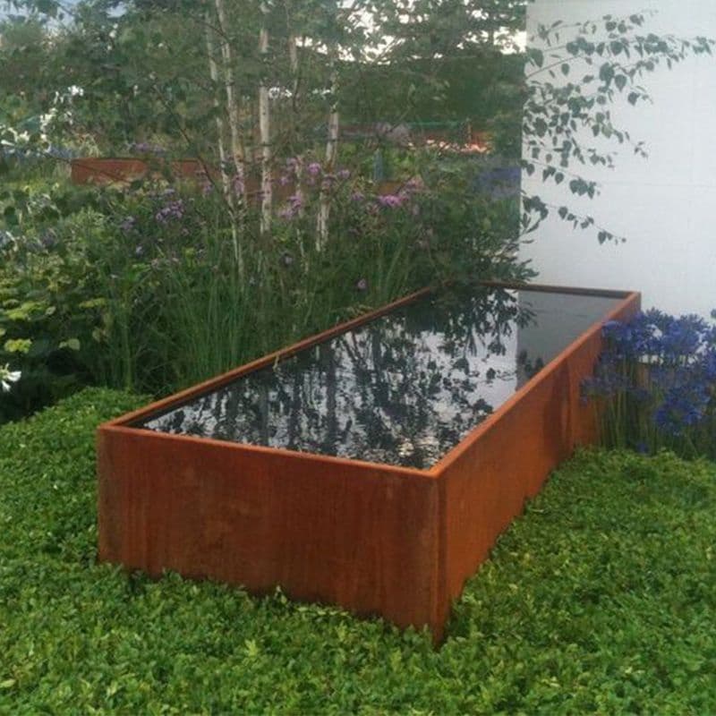 Nature Style Corten Water Feature Ideas